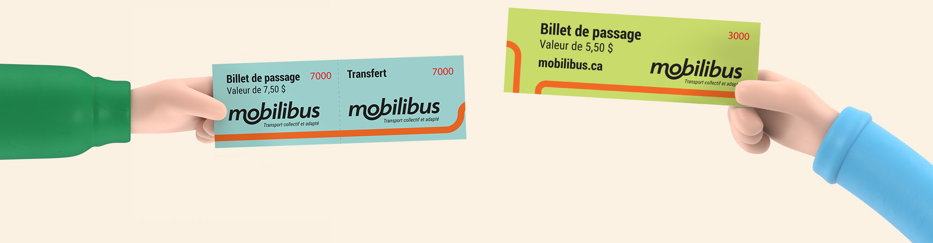 Mobilibus Billets Papier