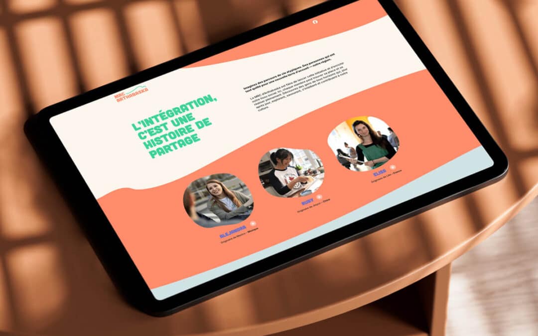 Campagne de sensibilisation : intégration et partage à la MRC d’Arthabaska.
