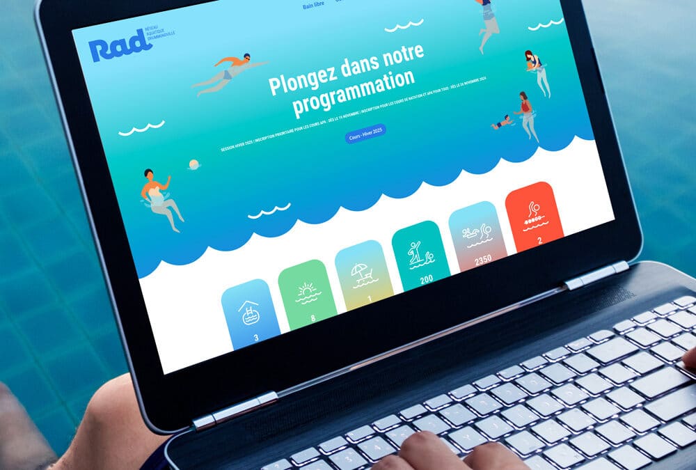 Expérience utilisateur : simplifier la navigation web pour le Réseau aquatique Drummondville